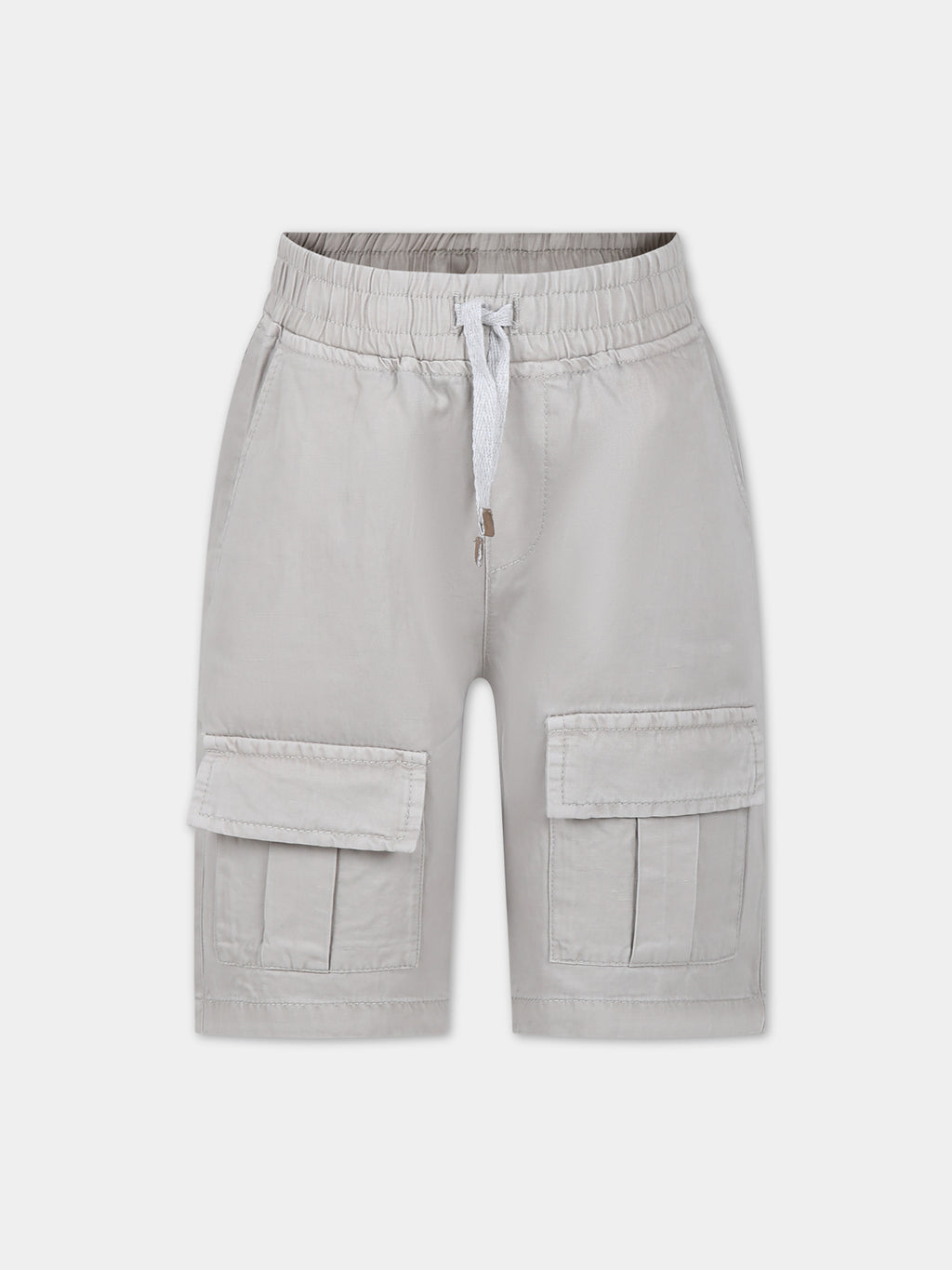 Shorts casual grigio per bambino